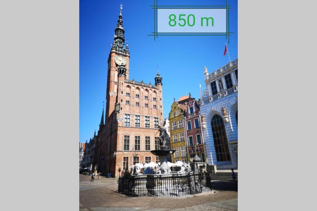 The Yellow Apartment Gdansk Exterior foto